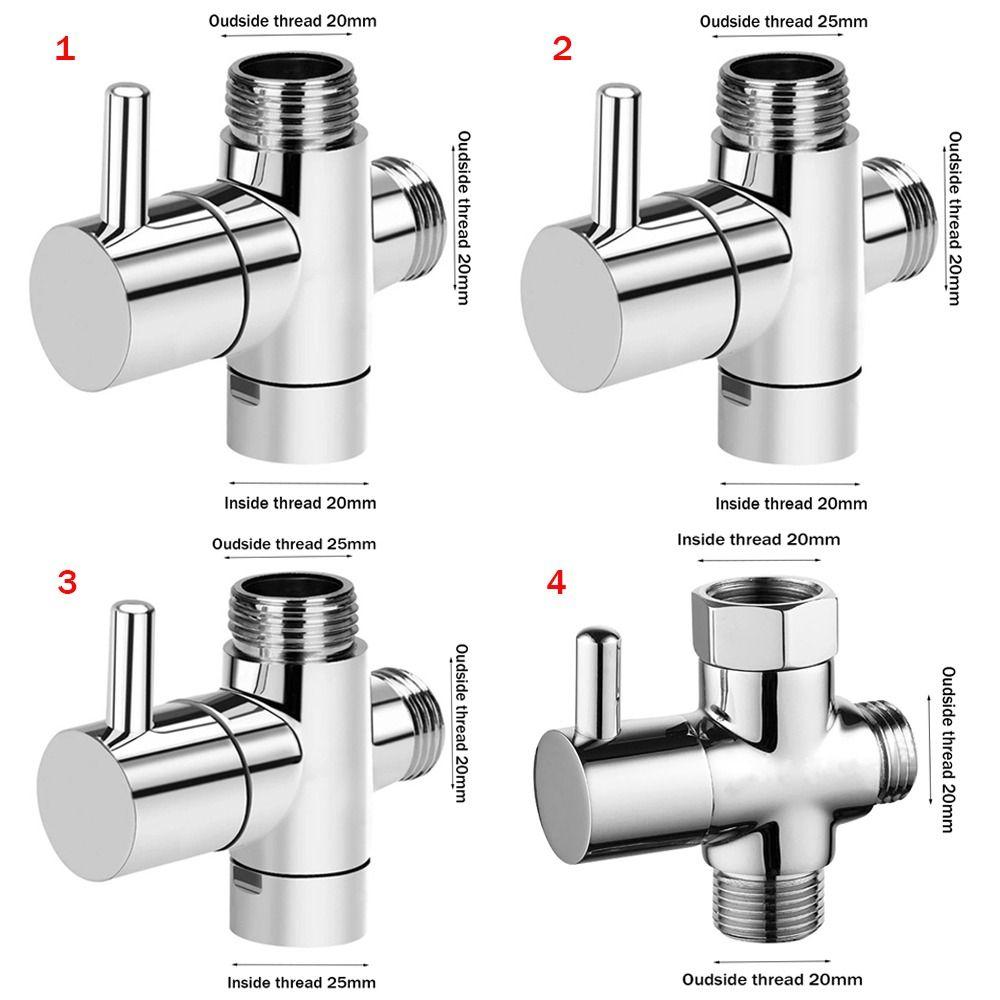 Ручной душ, рычаг для душа, 3-ходовой водоотделитель, переключающий клапан, адаптер для тройника для душа