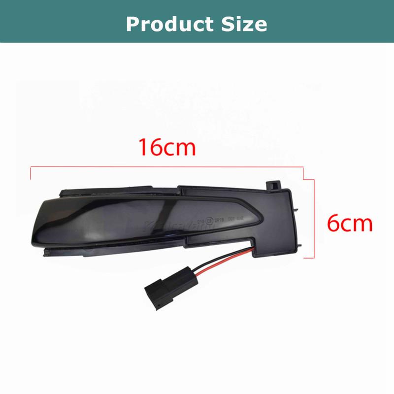 Для Peugeot 508 SW 2010-2017 DS5 2011-2017 Динамический светодиодный указатель поворота Индикатор бокового зеркала Последовательный Для Citroen C4