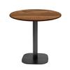 Round Table - Round Hunton Oak - Ø 70 Cm - Height 75 Cm - Wood Look Finish