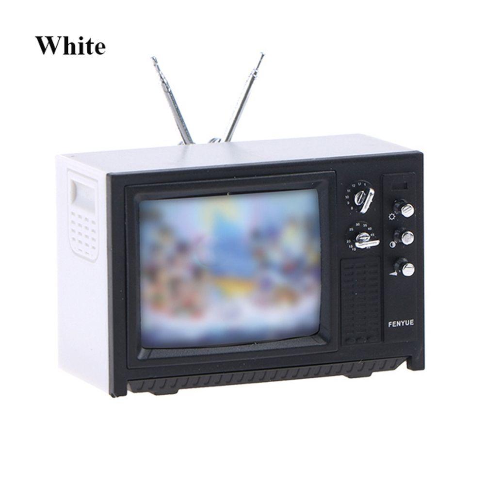 BJD кукла Телевизор Украшения Декор гостиной Портативный телевизор Игрушка Миниатюрная Симуляция Мебель