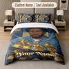 Kendrick Lamar 3Pcs Bedding Set, Personalized Custom Name Text, 1 Duvet Cover & 2 Pillowcases For Bedroom