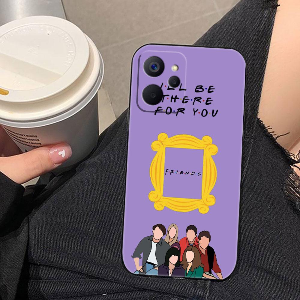 Чехол для телефона 'Друзья' (Coffee Friends) для Realme C75 C71 C65 C63 C55 C53 C35 C33 C30 C21 C11 7 6 5 GT NEO 2 NARZO 50 X50 50I