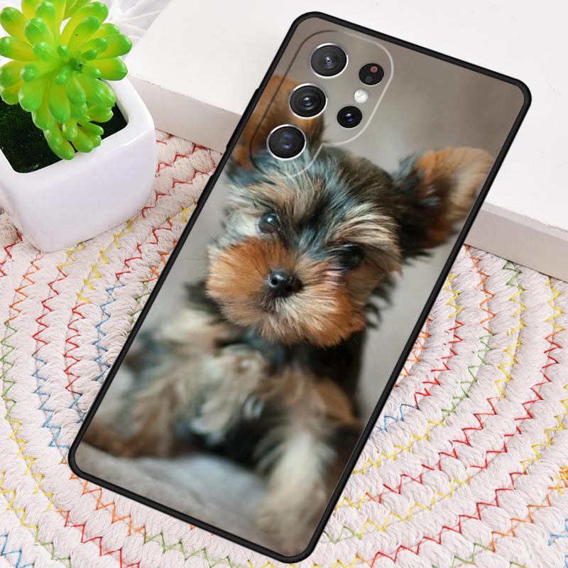Чехол из ТПУ для телефона с изображением йоркширского терьера для Samsung Galaxy note 10 pro S26 S25 S24 S23 S22 Ultra Plus S21 FE S20 Ударопрочный чехол
