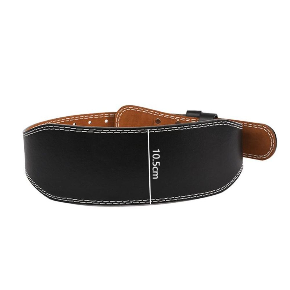 Пояс для поддержки талии шириной 10,5 см, кожаный, фитнес-пояса, новые пояса для тяжелой атлетики, мужские, женские