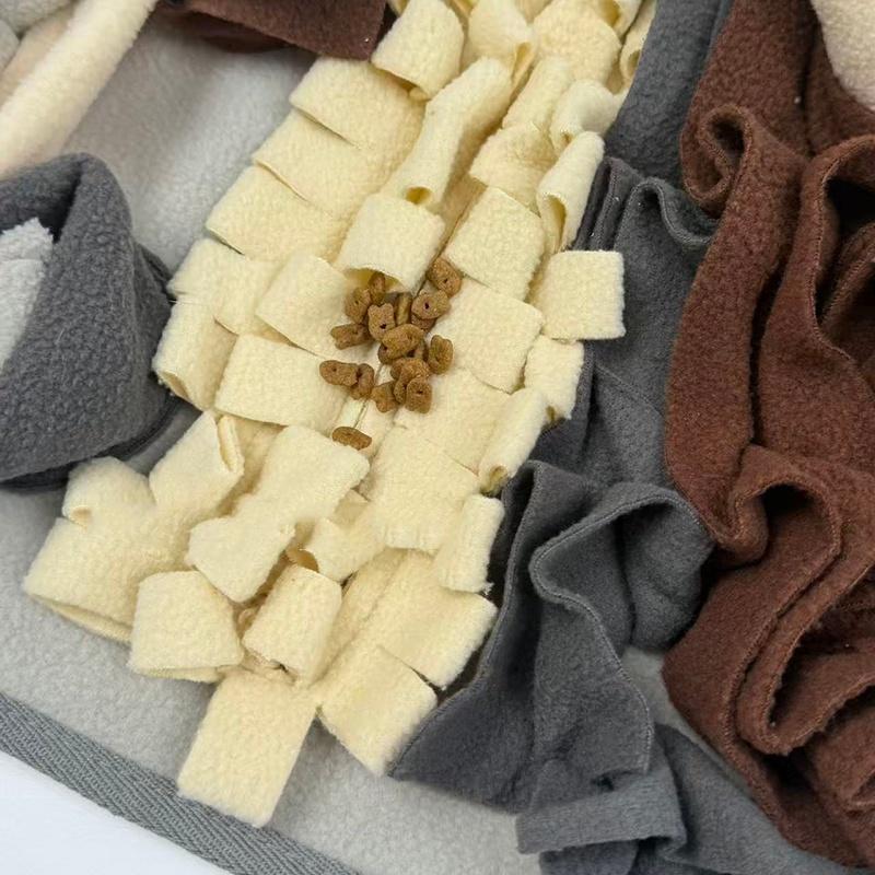 Новый коврик-пазл для собак для вынюхивания, интерактивный коврик для кормления для тренировок, снятия скуки, для использования в помещении, моющийся дизайн