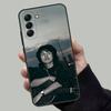 Чехол для телефона V-Виктор Цой для Samsung Galaxy A13, A21s, A22, A31, A32, A52, A53, A71, A80, Мягкий черный корпус