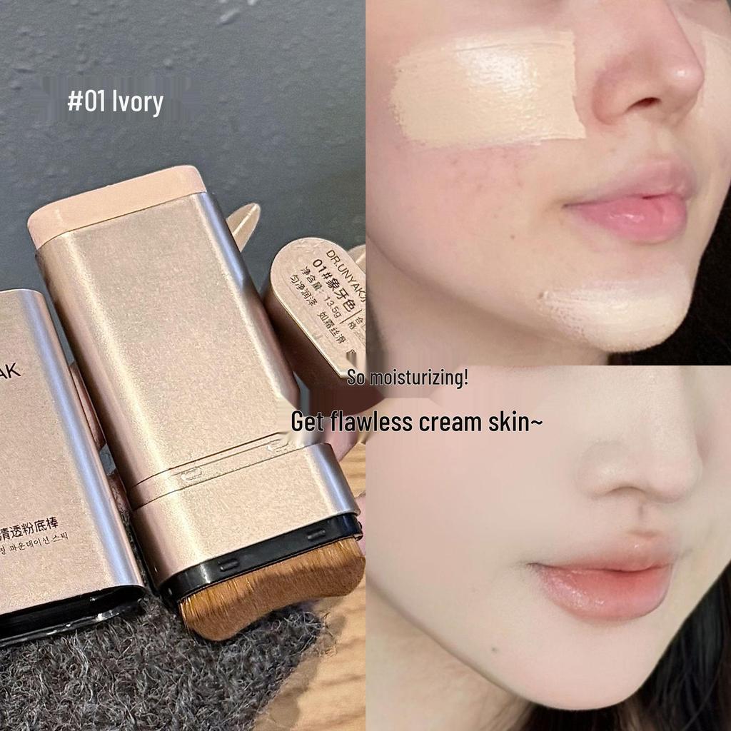 Водный Glow Корейский Кремовый Тональный Стикер для Кожи Прозрачный, Сцепляющийся, Не скатывается.