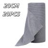 20/50Pcs Microfiber Tear Away Cleaning Cloth Roll Super Absorbent Lint Free for Tableware Kitchen Cleaning Wipes