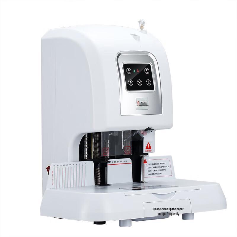 Qixin CM-5008A Умная автоматическая машина для финансового связывания с сенсорным управлением, штепсель CN (адаптер в комплекте)