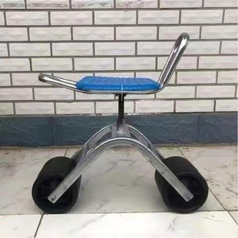 Специальный стул на колесиках для теплицы, Портативный стул для сбора урожая в поле, Мобильное кресло, Сельскохозяйственная мобильная тележка-стул