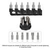 Black Bicycle Torque Wrench Set Hexagon Wrench Portable Bike Spanner Kit High Precision Torque Tool TL 10