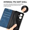 For Oppo A79 5G/A2 5G Cell Phone Cases Skin-touch PU Leather Wallet Stand Cover