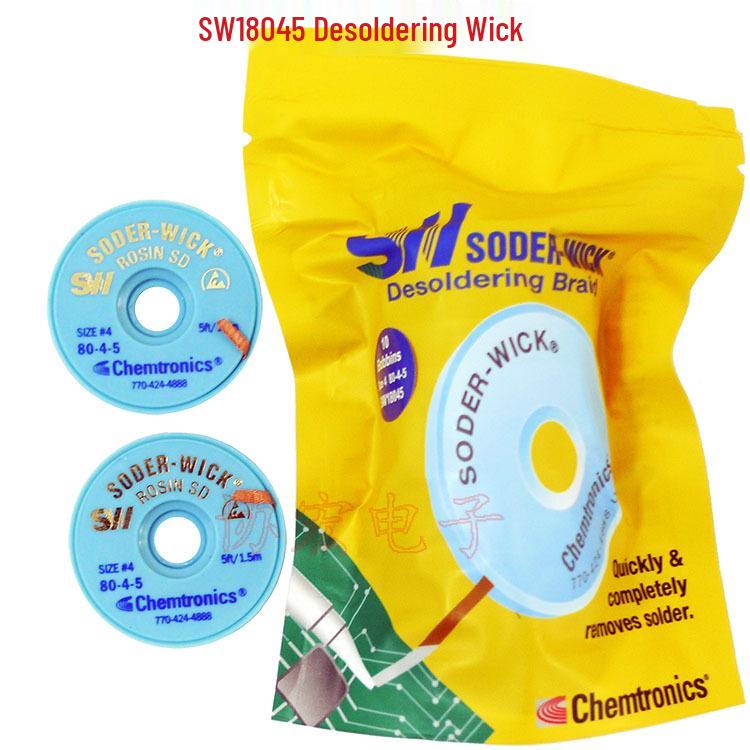Оплетка для удаления припоя Soder Wick Rosin Desoldering Braid Tape SW18045 80-4-5