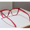 Fashiona Cat-Eye Glasses For Women Oversized Eyeglasses Casual Transparent Glasses Perfect For Daily Wear Everyday Eyewear