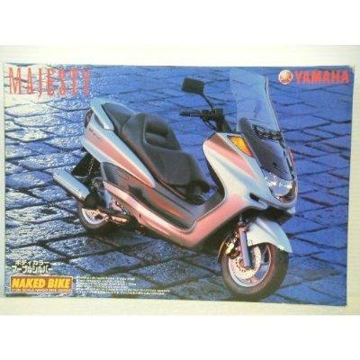 1/12 Naked Bike Series 35 Yamaha Majesty (Серебряный)