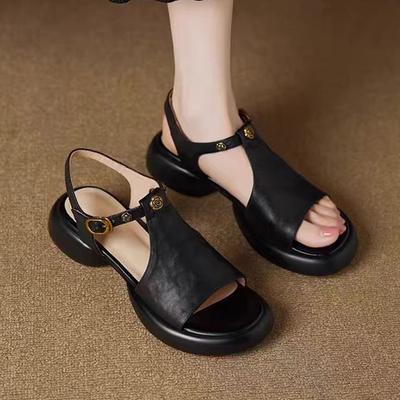 Балетки Женские Сандалии Платформа Модная Спортивная Обувь Повседневное Платье Женские Шлепанцы 2025 Новые Шлепки для Ходьбы Дизайнерские Сандалии для Женщин