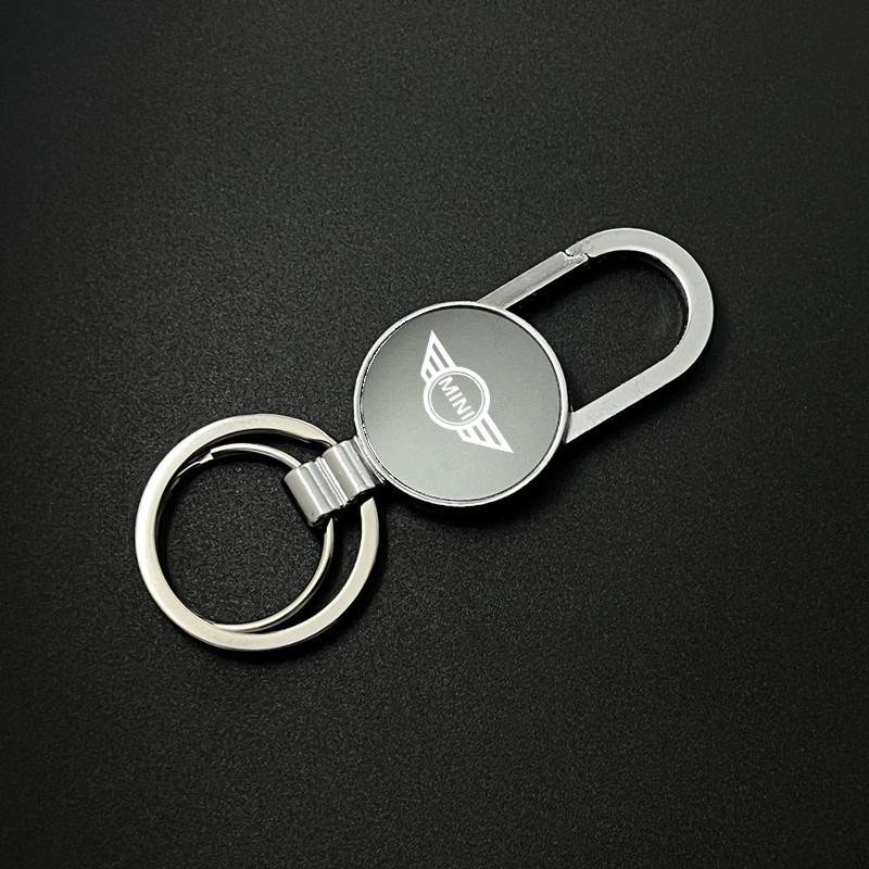 High Quality Car Logo Keychain Zinc Alloy Pendant Keyring For BMW Mini Cooper One JCW F54 F55 F56 F57 F60 R50 R52 R53 R55 R56 svkjb33