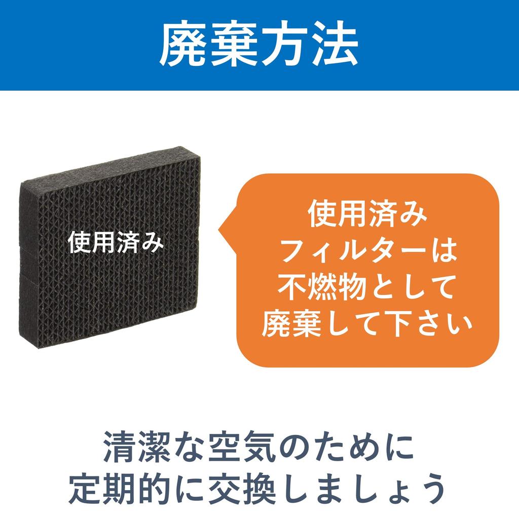 Panasonic Genuine Panasonic and Antibacterial Nanoe Generator Humidifier Filter Product Anti-mold (2-pack) FE-ZFG02