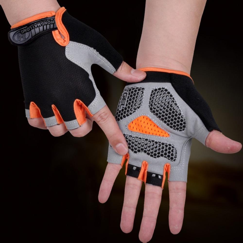 Fingerless Half Finger Gloves Breathable Bicycle Accessories Outdoor Sports