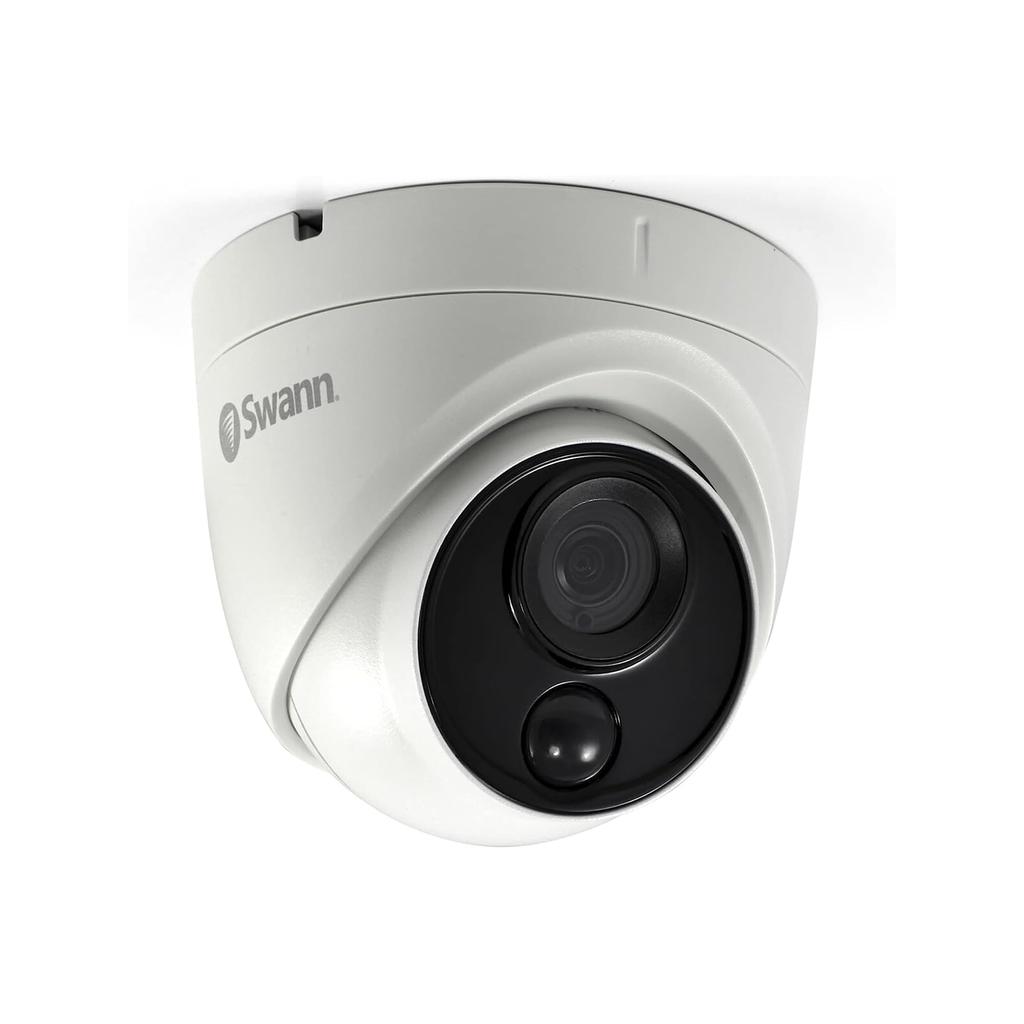 Авторизованный Swann Регистратор NVR для камер видеонаблюдения Swann 4K 8 мегапикселей 8 МП Купольная камера Совместимость Спецификация IP66 LAN-кабель 18 м Инфракрасное ночное видение