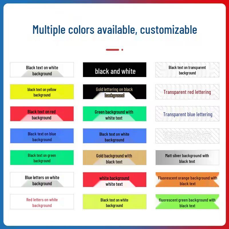 Compatible Brother 12mm Label Maker Ribbon: PT-E100B/D210/D450/115B, Laminated Self-Adhesive