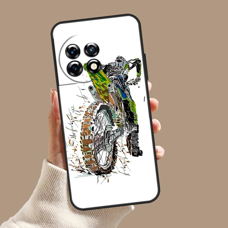 Спортивный чехол Freestyle Motocross для OnePlus Nord 5 CE 3 4 Lite N20 N30 OnePlus 15 13 12 11 10T 13T 13R 8 9 10 Pro