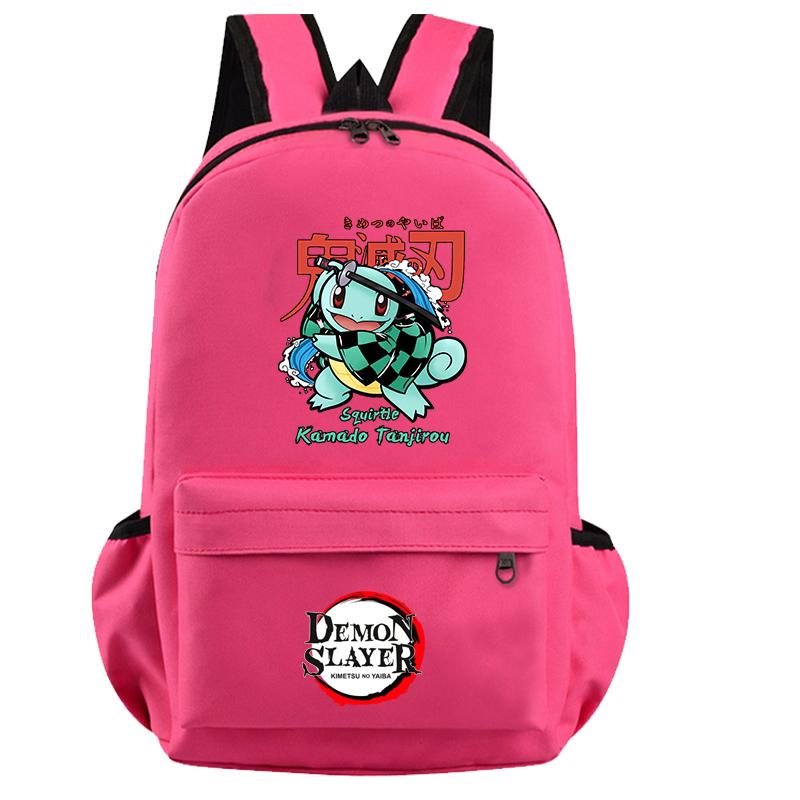 Anime Cartoon Printing Laptop Bagpack Teenage Backpack Unisex School Bags for Boys Girls Back To School Mochilas Rucksack