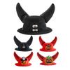 Halloween Pet Hat Cat Formal Hat with Horns Pumpkin Spider Hat Adjustable Headpiece for Small Dogs And Cats Holiday Costume Accessory