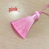 5CM Short Fat Tassel Chinese Knot Vertical Ice Silk Pendant DIY Handicraft