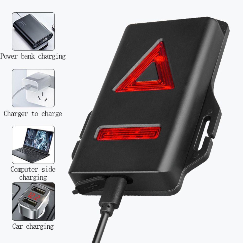 Rechargeable Night Running Light 3 Modes Outdoor Exercise Light LED Cycling Chest Light  Camping