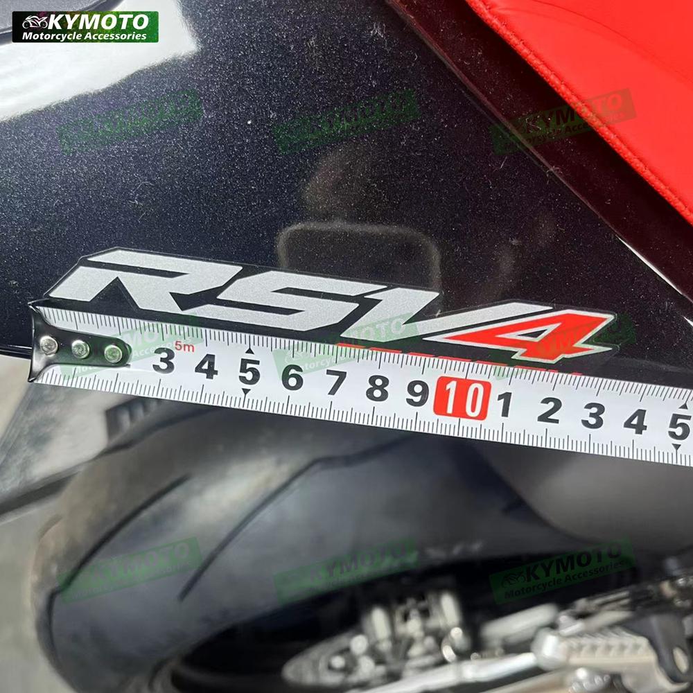 Подходит для Aprilia RSV4 2021 2022 2023 2024 мотоцикла задняя облицовка наклейка заднее сиденье задняя часть хвоста светоотражающая водонепроницаемая наклейка
