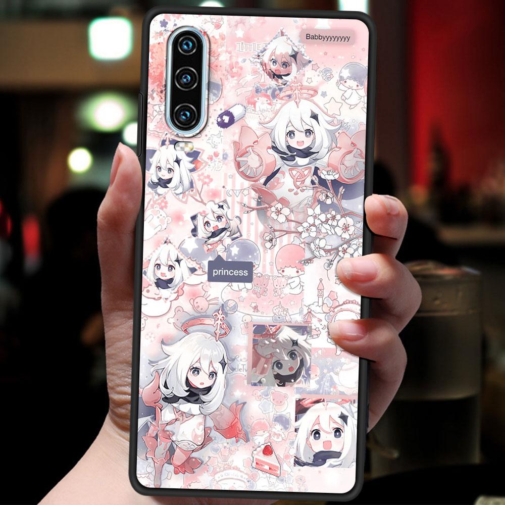 Чехол для телефона Genshin Impact для Huawei P30 Lite P50 Pro P20 P40 Lite E P Smart Z 2021 Y6 Y7 Y9 2019 Y6p Y9s Y7a Силиконовый чехол