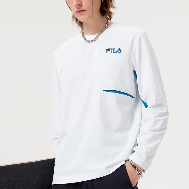 FILA FUSION T Shirt Men's White T11M133205FWT