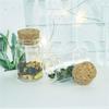 Glass Jar with Cork Lid - Perfect for Spices, Candy, and Candle Making, Wedding Gift - 80ml (4-Piece Set)