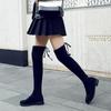 Fashion Fashion Women Boots Spring Winter Over The Knee Heels Quality Suede Long Comfort Square Botines Mujer Thigh High Boots 2024