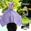 Outdoor Quick-Dry Beach Poncho & Sun Protection Cycling Shawl Hoodie