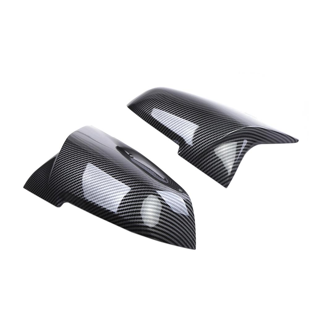 Накладка на зеркало заднего вида под карбон для BMW F20 F21 F30 F31 F32 F34 F36 X1