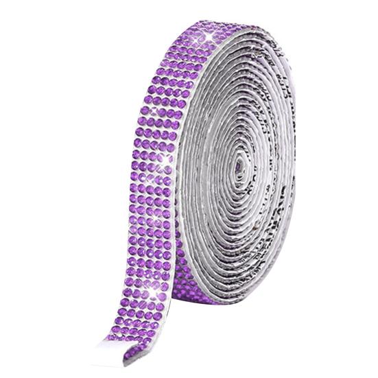 1 рулон 90 см ленты со стразами самоклеящиеся блестящие искусственные кристаллы декоративные ленты одежда