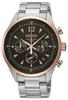 [Seiko] Seiko Watch Chronograph Black Dial Watch SSB068 Men's