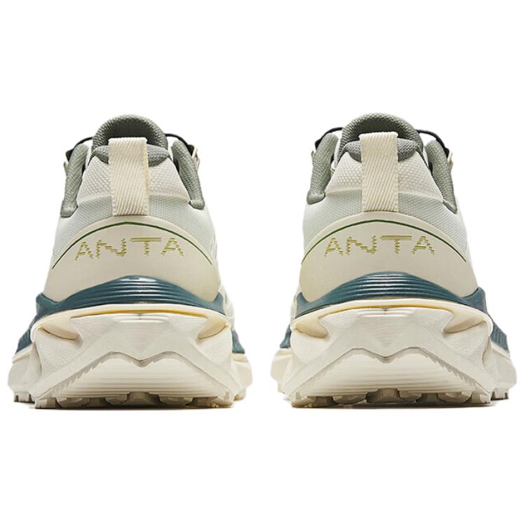 Anta Explore Pro Comfortable Versatile Durable Non-Slip Low-Top Casual Running Shoes Men Sneaker White Green 912525589-6