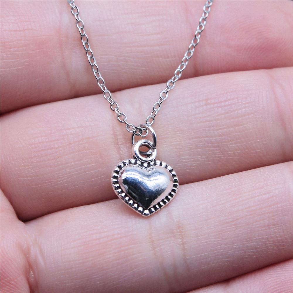 Ожерелье с крыльями ангела в форме персикового сердца, 40 см, короткая цепочка, украшения для девочек, День отца, кавайные материалы