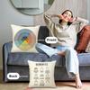 Feelings Wheel Pillow Cover Counseling Office Emotion Wheel Pillow Case Therapist Office Decor School Counselor Office Must Haves Calm Down Corner