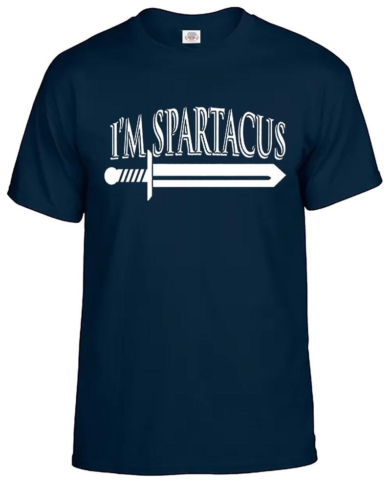 Мужская футболка Spartacus без исторических персонажей, забавная подарочная футболка