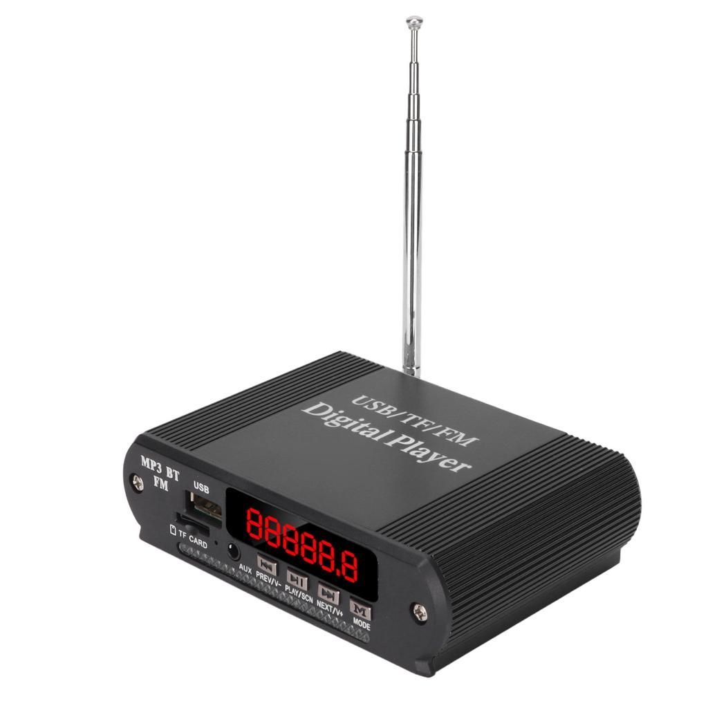 3 в 1 Усилитель мощности MP3-плеер Радио Усилитель мощности Беспроводной Bluetooth 5.0 Пульт дистанционного управления Музыка