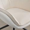 Household Office Chair, Faux Leather Armchair, Deep-Seat Vanity Chair – Ideal for Living Room & Bedroom