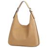MICHAEL KORS Nolita brand logo Hobo bag leather shoulder bag large size women's peanut color