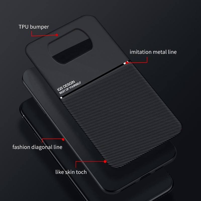 Роскошный магнитный кожаный чехол для телефона POCO X3 Pro NFC X3Pro X3NFC POCOX3 X 3, встроенный металлический чехол с полным покрытием, автомобильный держатель