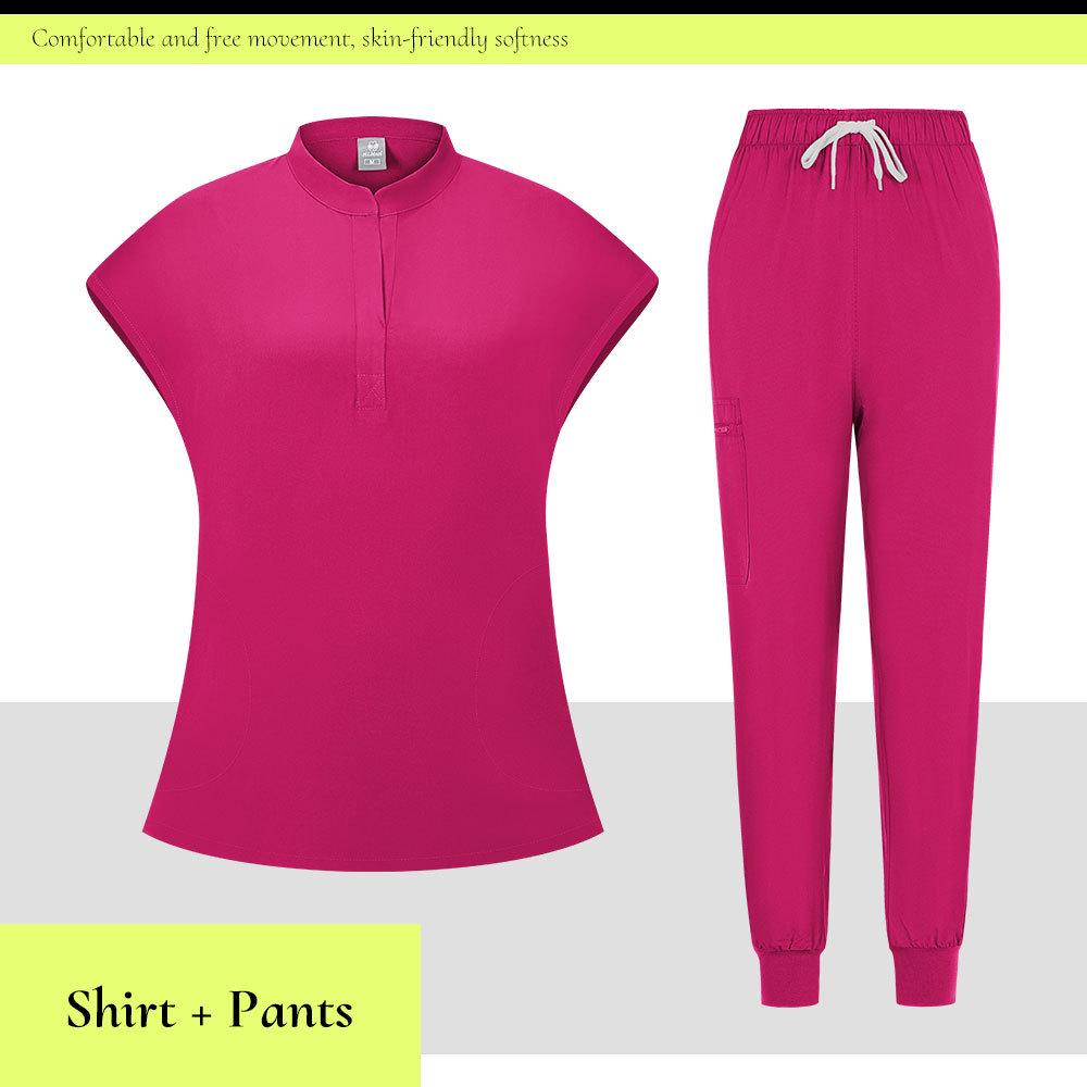 Эластичная быстросохнущая медицинская униформа для мужчин и женщин: Больничный, Стоматологический и Сестринский