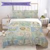 constellations Pattern Bedding uilt Set uilt Cover Pillowcase Home Decoration Birthday Gift (1 * duvet cover + 2 * pillowcase  without core)149