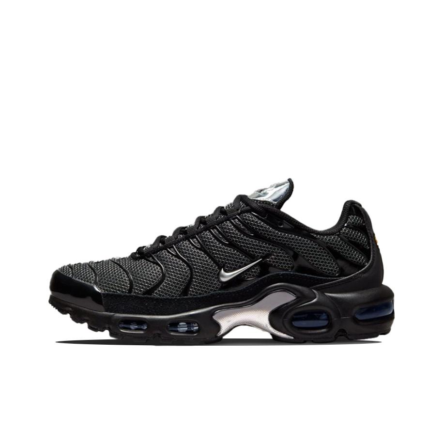 Nike Кроссовки женские Air Max Plus Черный Металлик Серебристый Бирюзово-Синий DQ0850-001